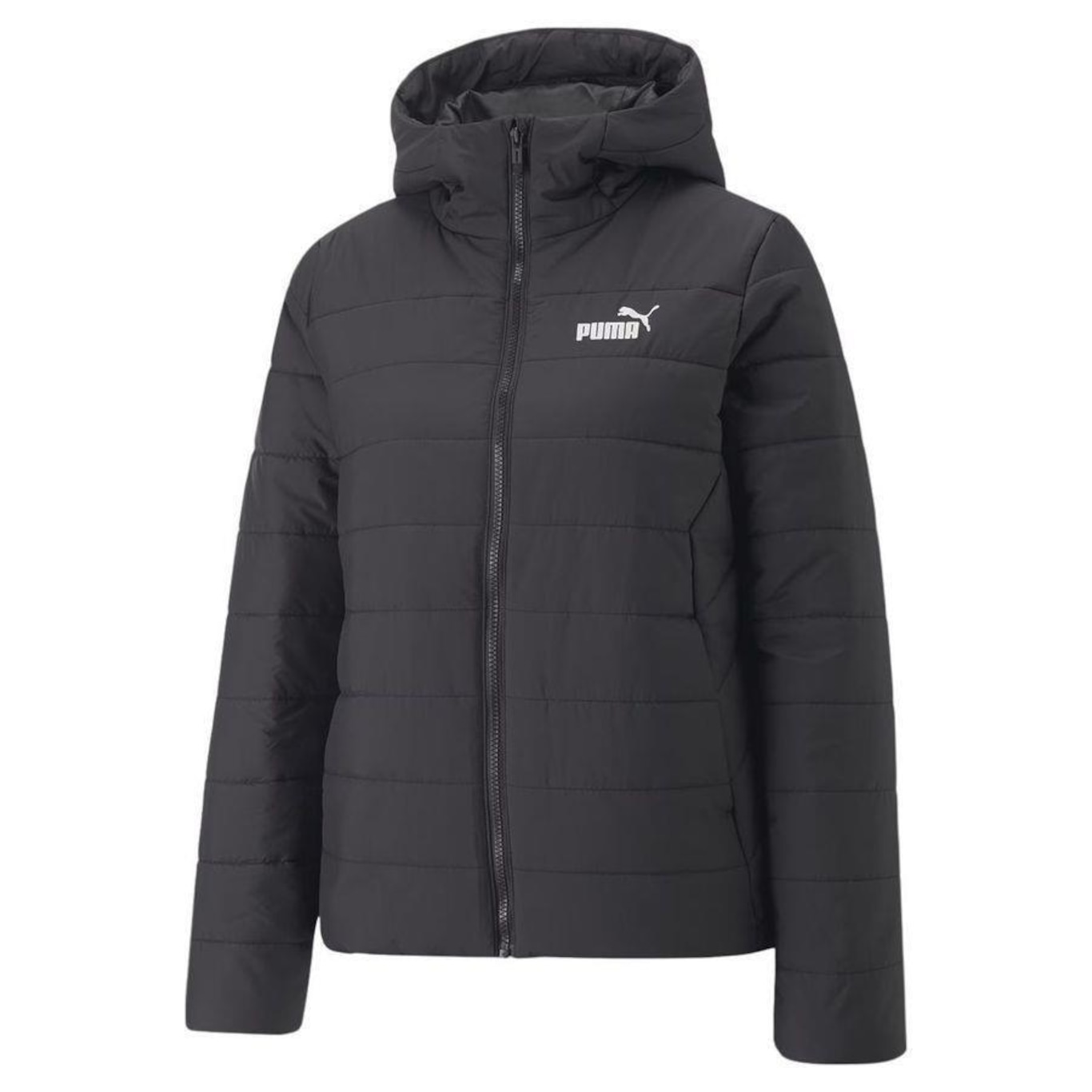 Jaqueta Puma Essentials Hooded Padded - Feminina - Foto 1