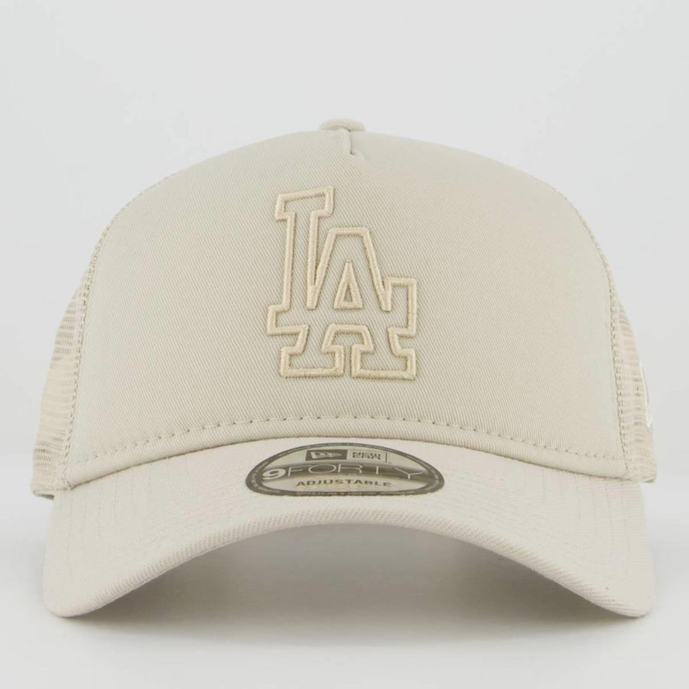 Boné Aba Curva New Era Mlb Los Angeles Dodgers Core Trucker - Snapback - Adulto - Foto 2