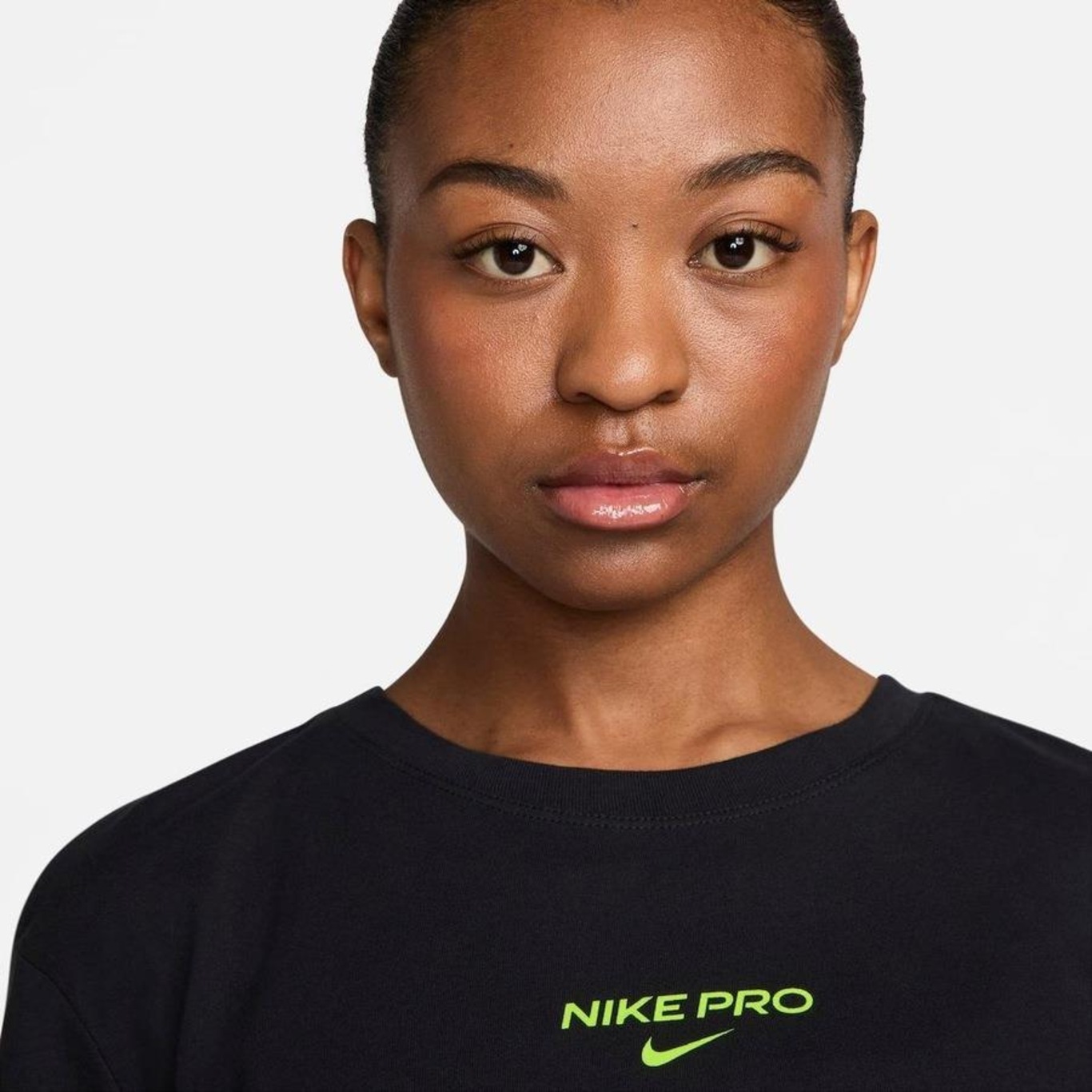 Camiseta Nike Pro Croped - Feminina - Foto 3