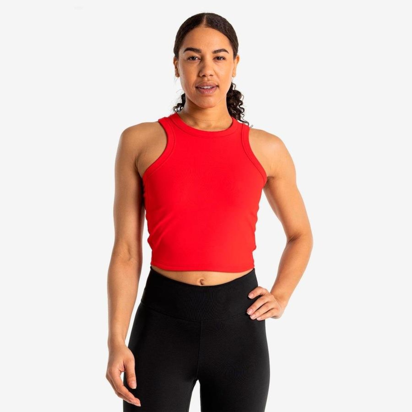 Camiseta Regata Nike Dri-Fit One Cropped - Feminina - Foto 1