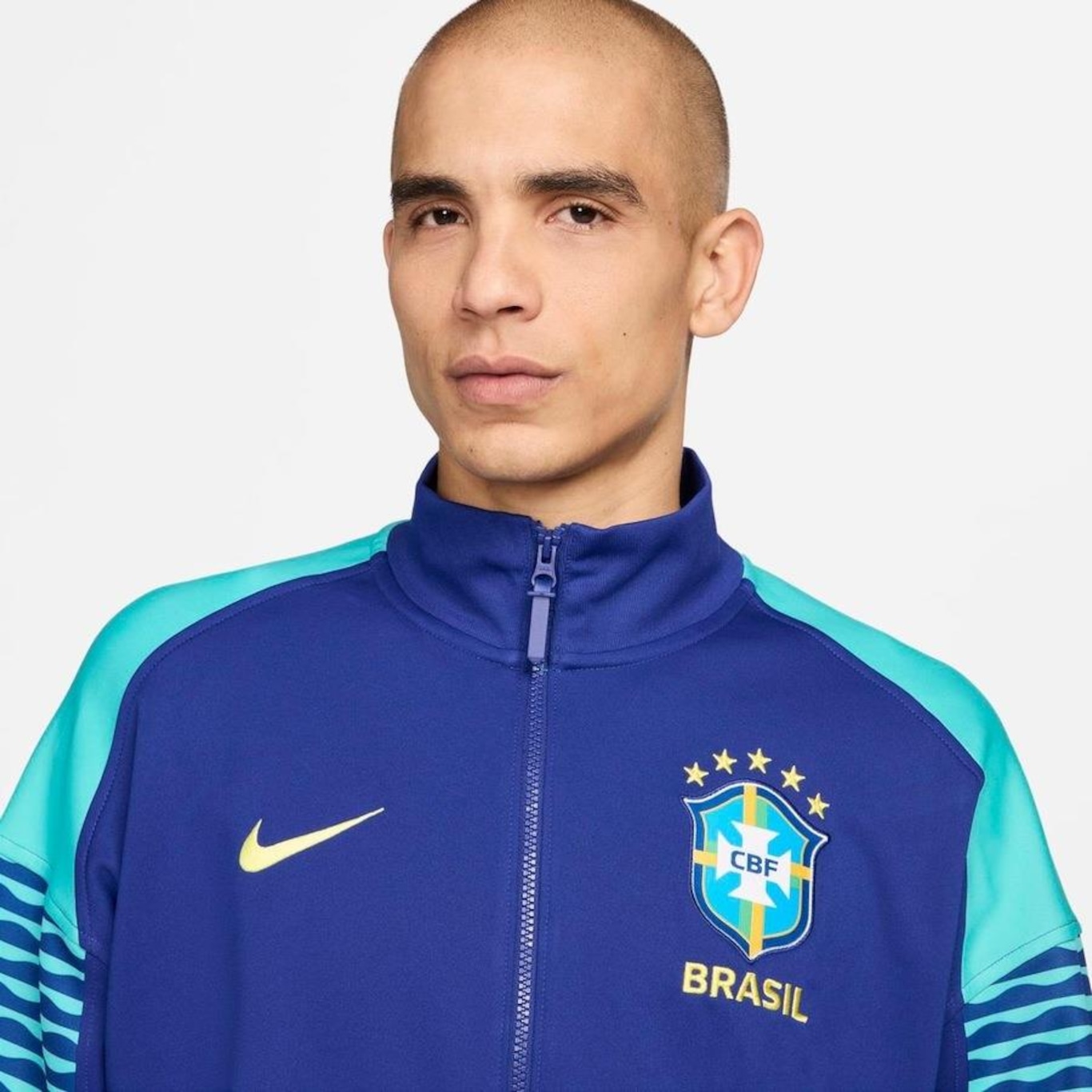 Jaqueta Nike Brasil Hino Dri-Fit Academy Pro Masculina - Foto 3