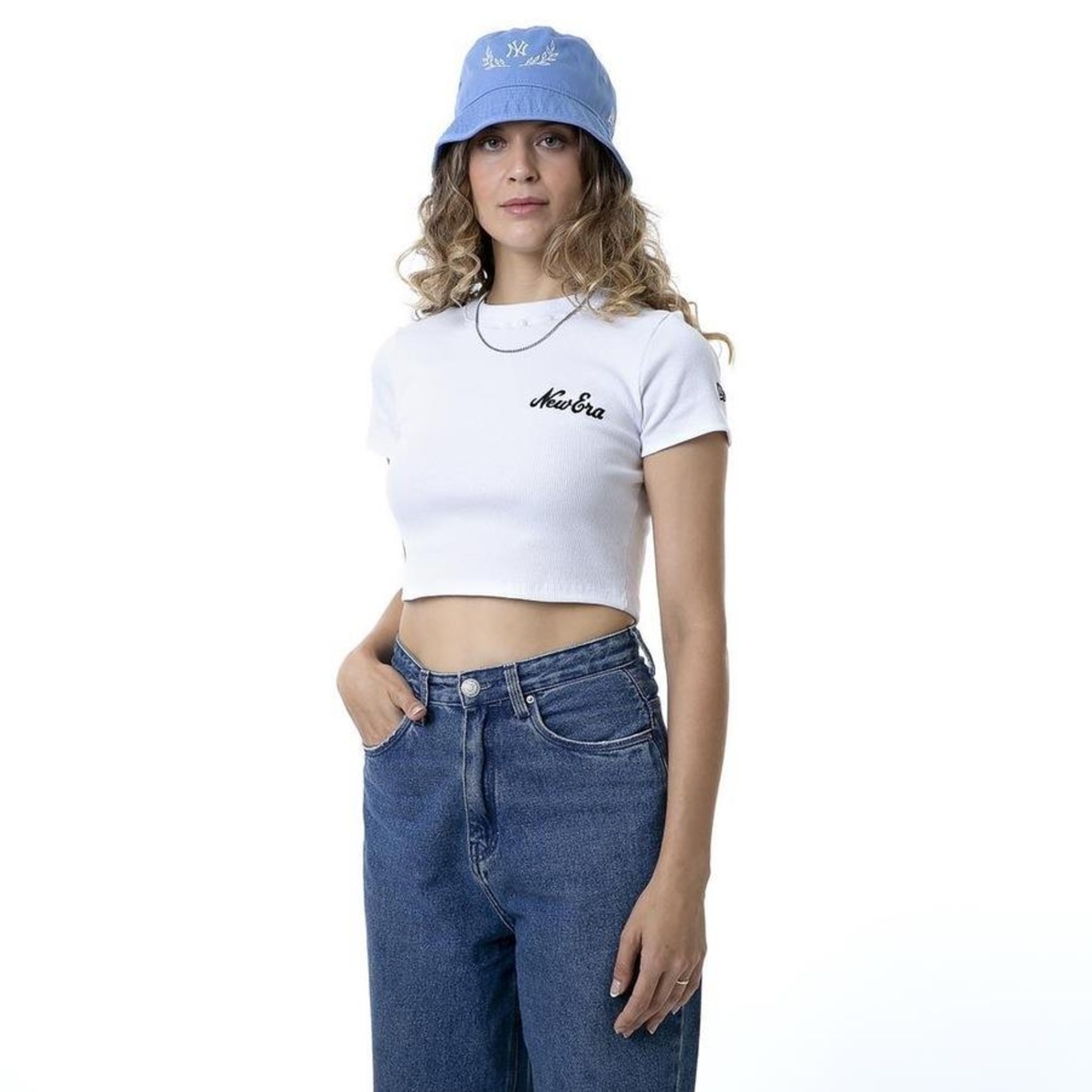 Camiseta New Era Cropped - Feminina - Foto 5