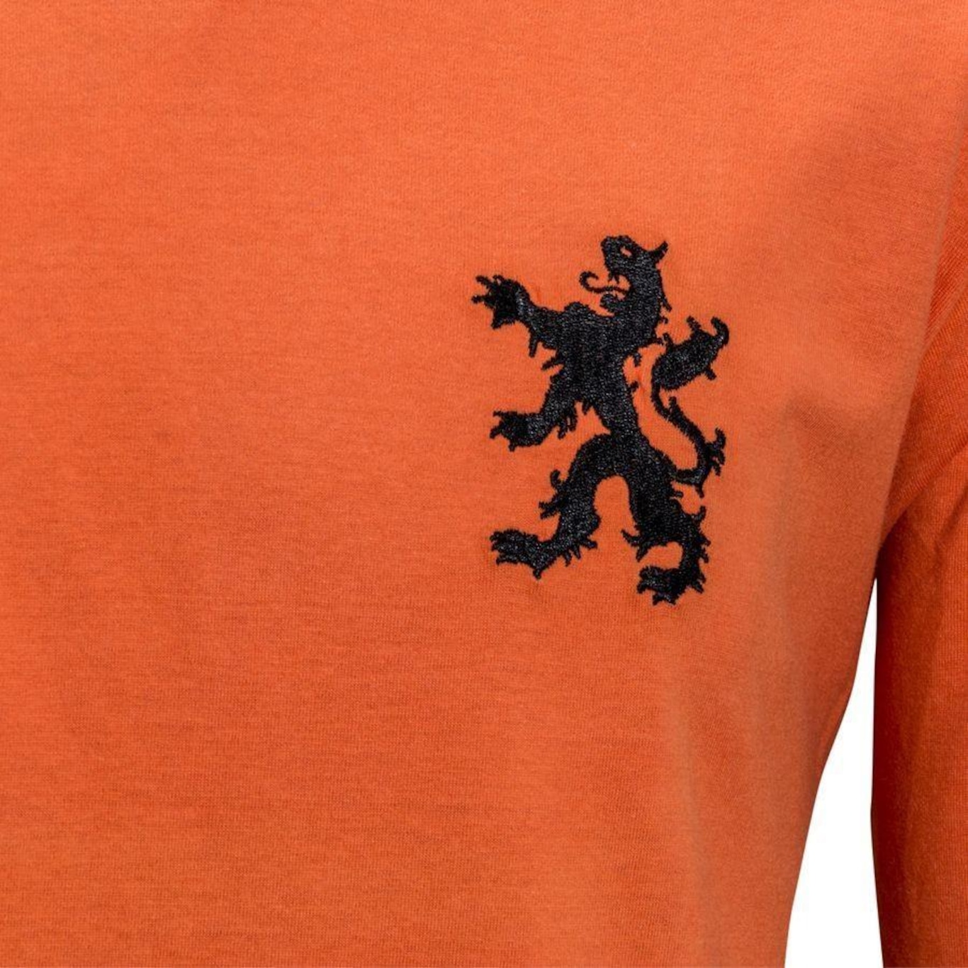 Camisa Holanda 1978 Manga Longa - Liga Retro - Masculina - Foto 4