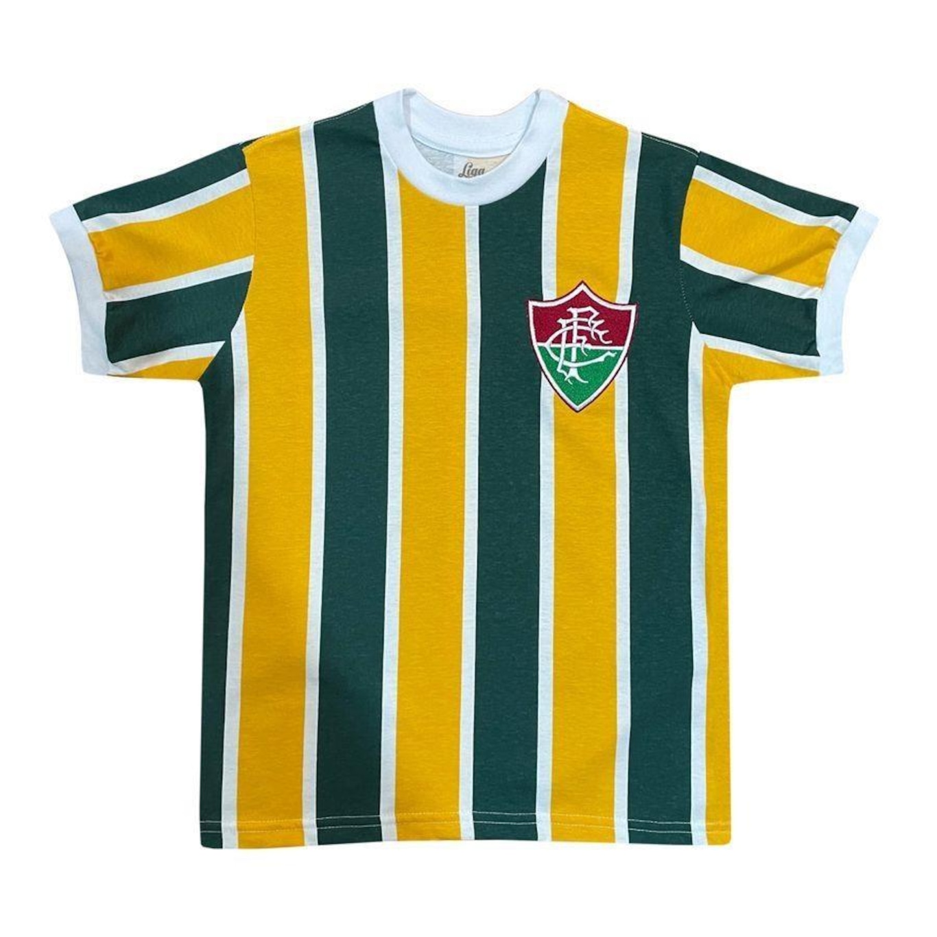 Camisa Fluminense Brasil Infantil - Liga Retro - Foto 1