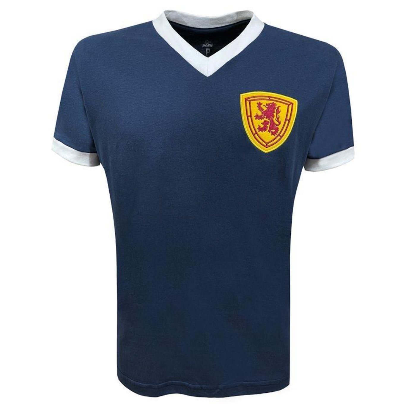 Camiseta Escócia 1950 Liga Retro - Masculina - Foto 1