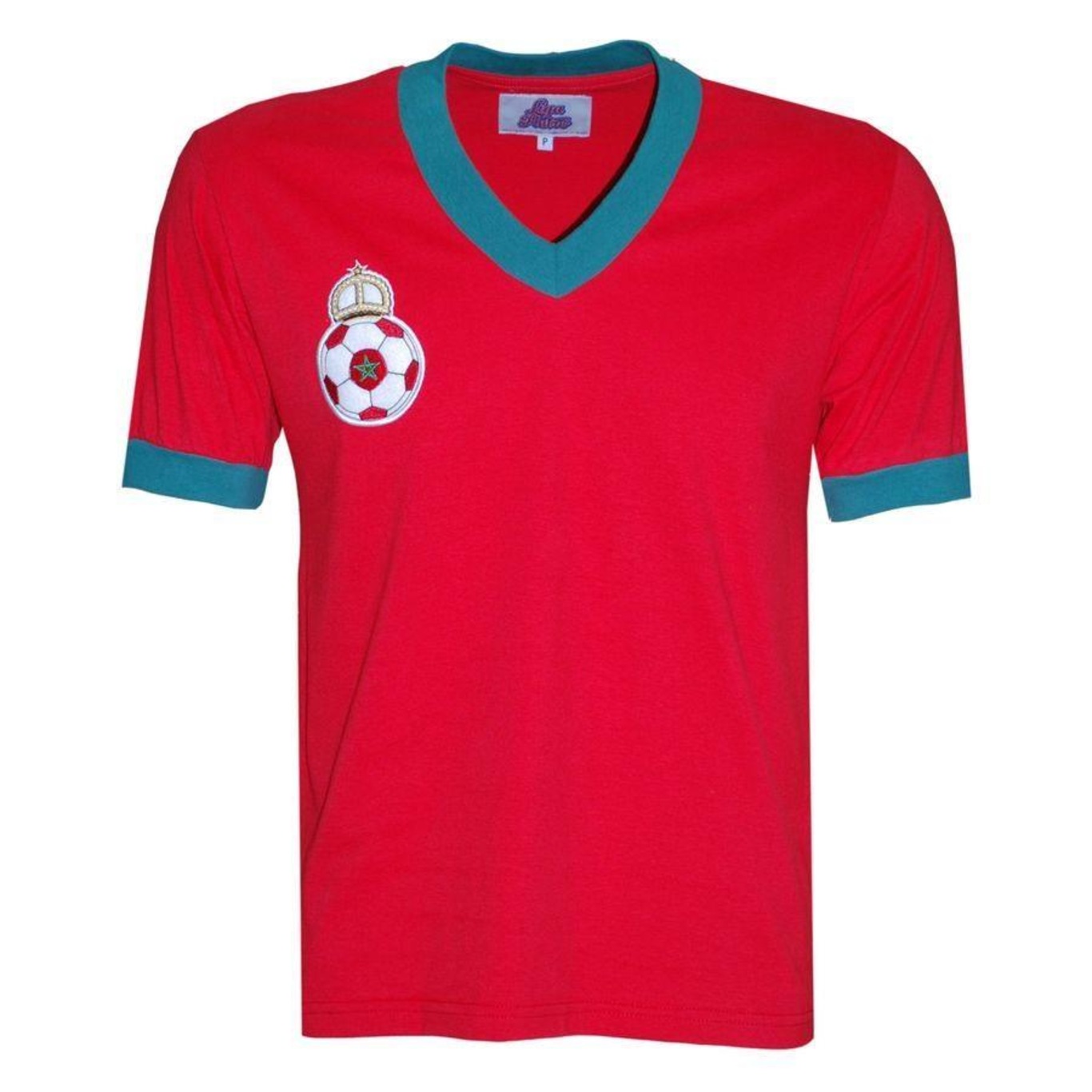 Camisa Marrocos 1970 - Liga Retro - Masculina - Foto 1