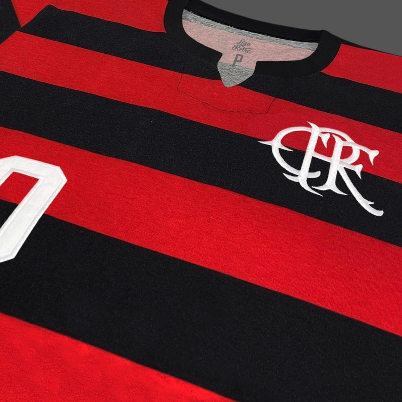 Camisa Flamengo 1976 - Liga Retro - Masculina - Foto 4