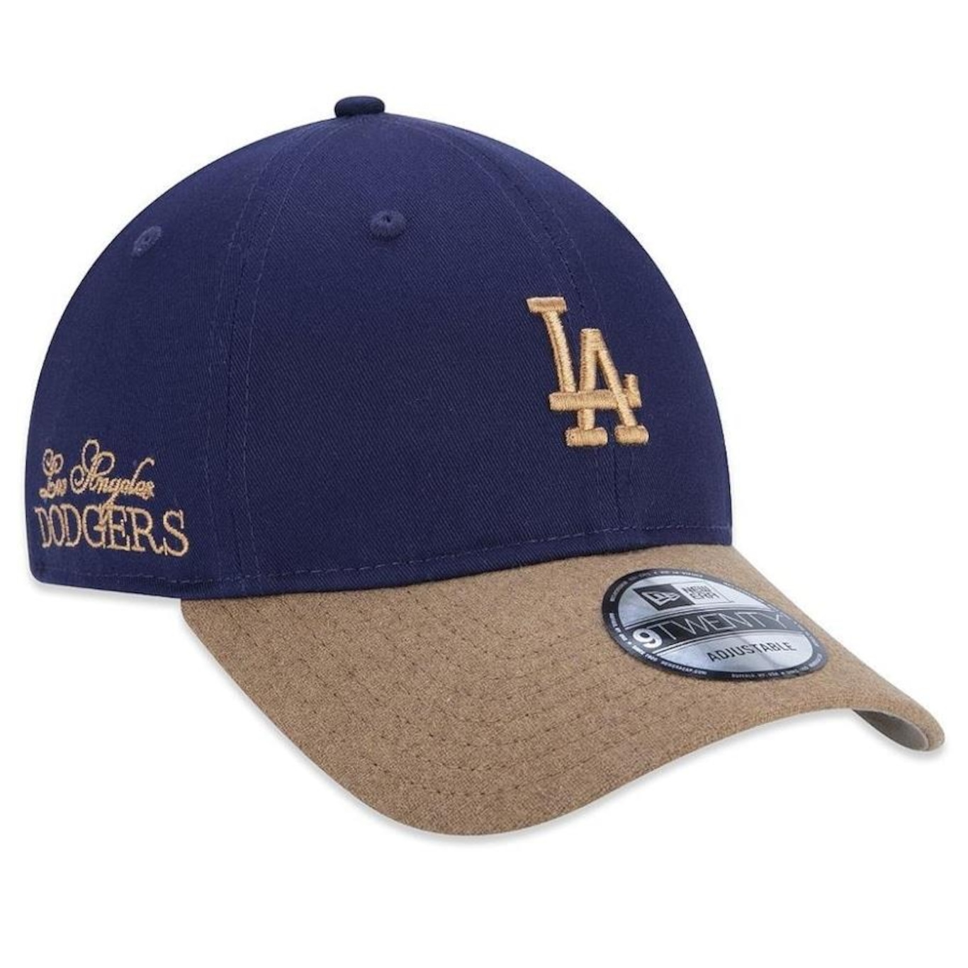 Boné Aba Curva New Era 920 Los Angeles Dodgers Mlb All Class - Strapback - Adulto - Foto 3