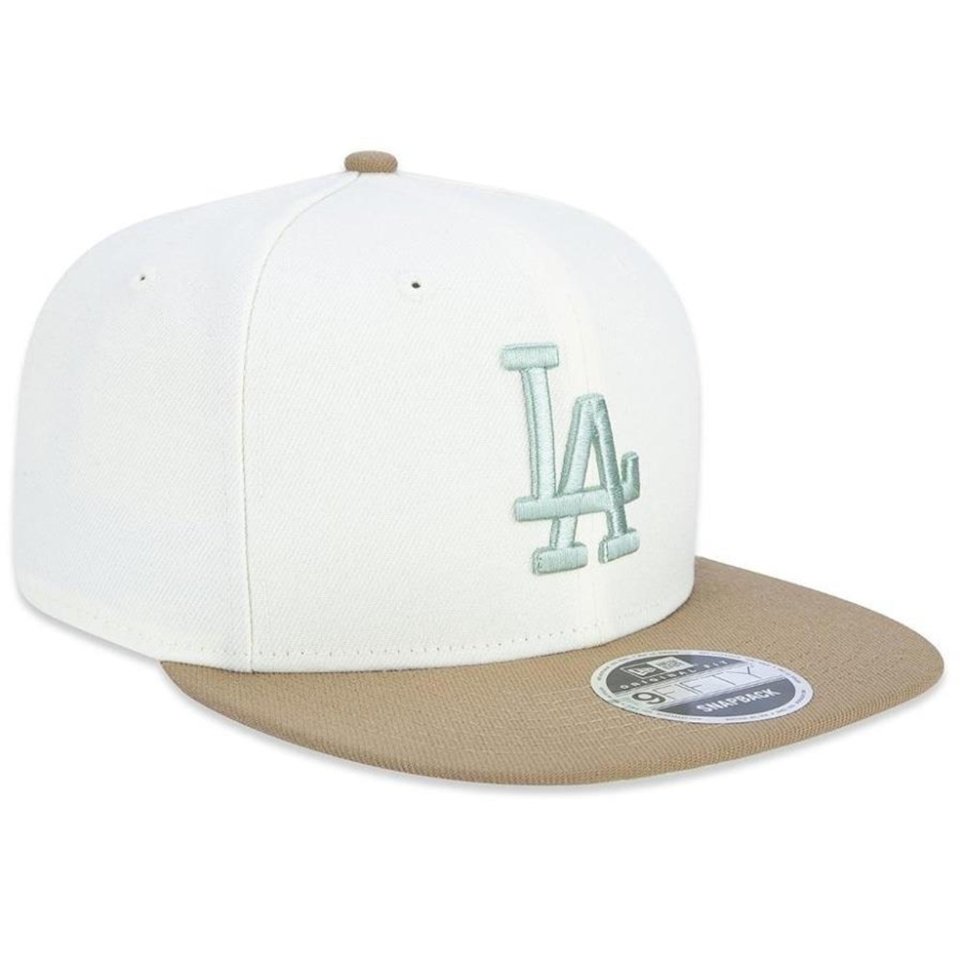 Boné Aba Reta New Era 950 Los Angeles Dodgers Mlb All Classic Off Wh - Snapback - Adulto - Foto 3