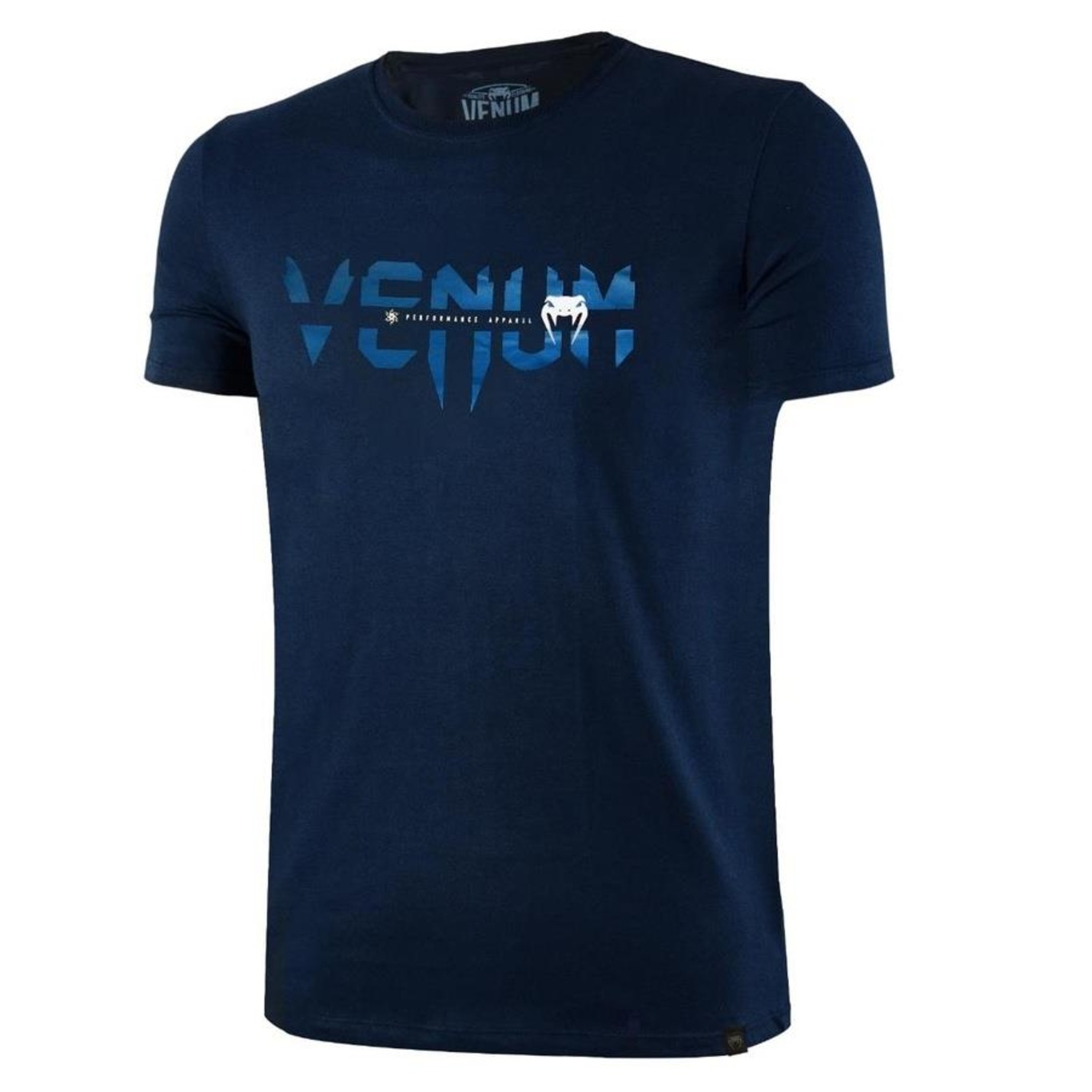 Camiseta Masculina Venum Performance Apparel Navy - Foto 2