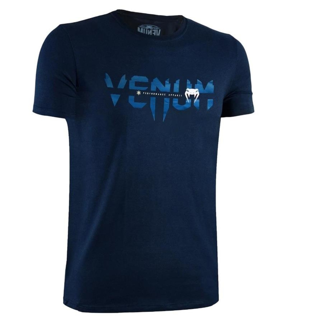 Camiseta Masculina Venum Performance Apparel Navy - Foto 3