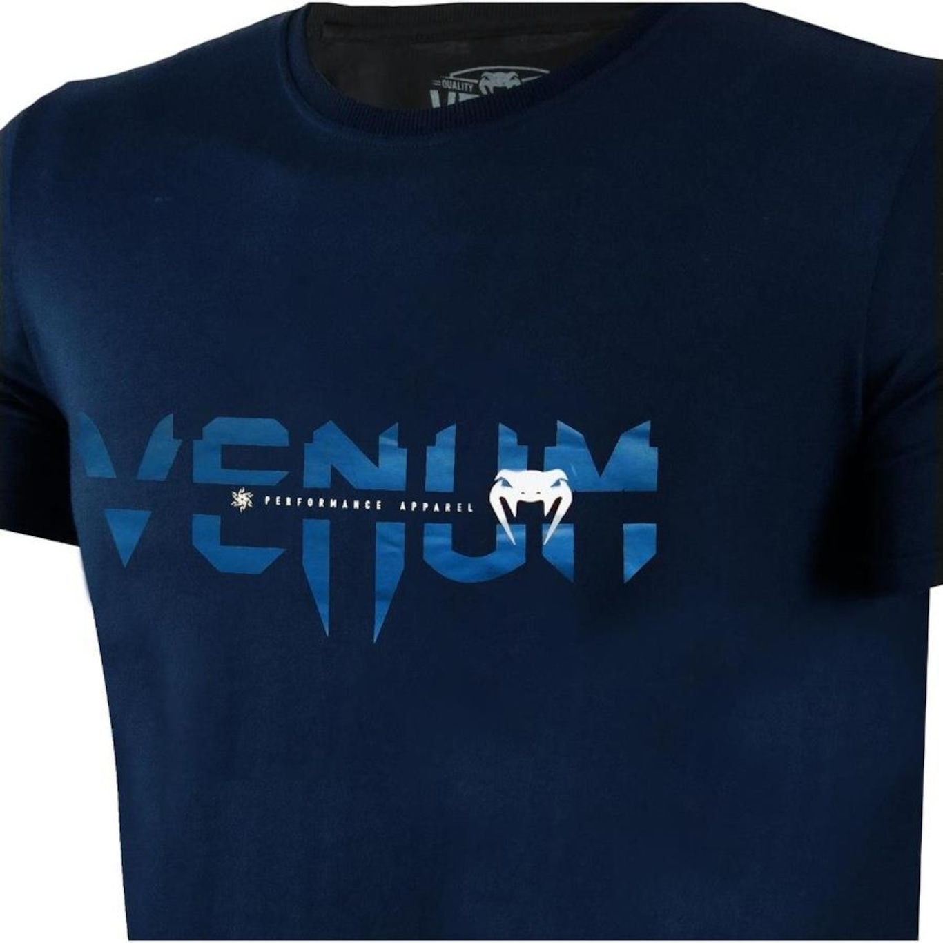 Camiseta Masculina Venum Performance Apparel Navy - Foto 5