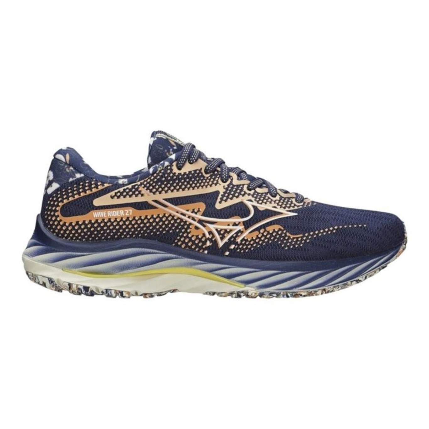 Tênis Mizuno Wave Rider 27 Roxy - Feminino - Foto 1