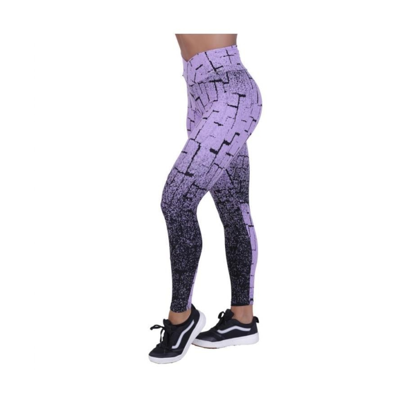 Legging Fitness Orbis Fitness Feminina Recortes Degrade Cós Transpassado - Foto 2