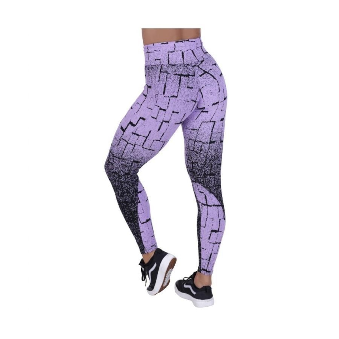 Legging Fitness Orbis Fitness Feminina Recortes Degrade Cós Transpassado - Foto 3