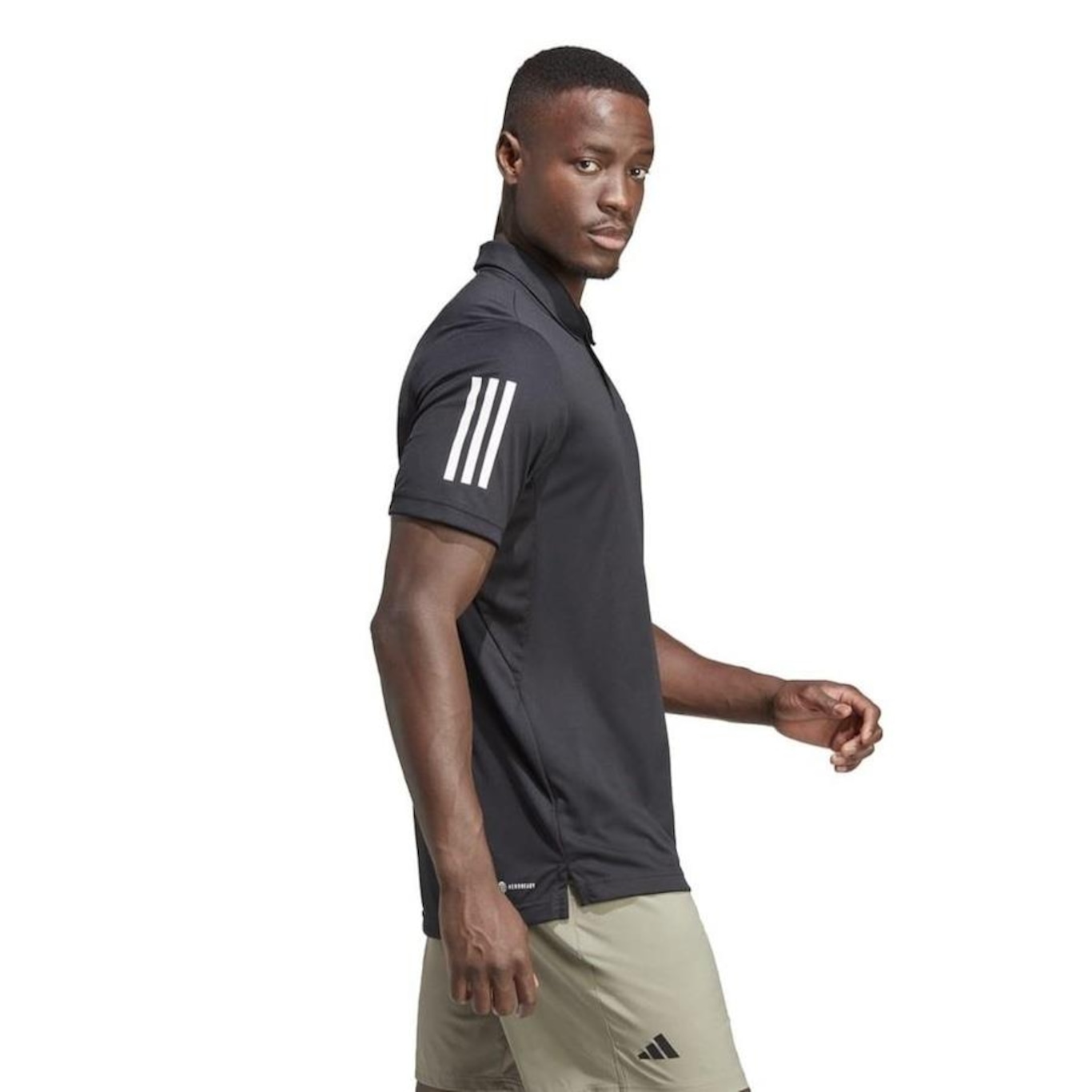 Camisa Polo adidas Club 3-Stripes - Masculina - Foto 3