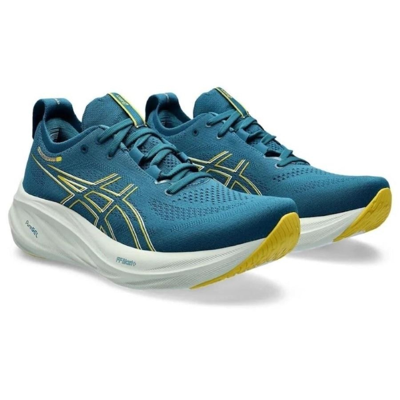 Kit Tênis Asics Gel-Nimbus 26 + 3 Pares de Meias - Masculino - Foto 3