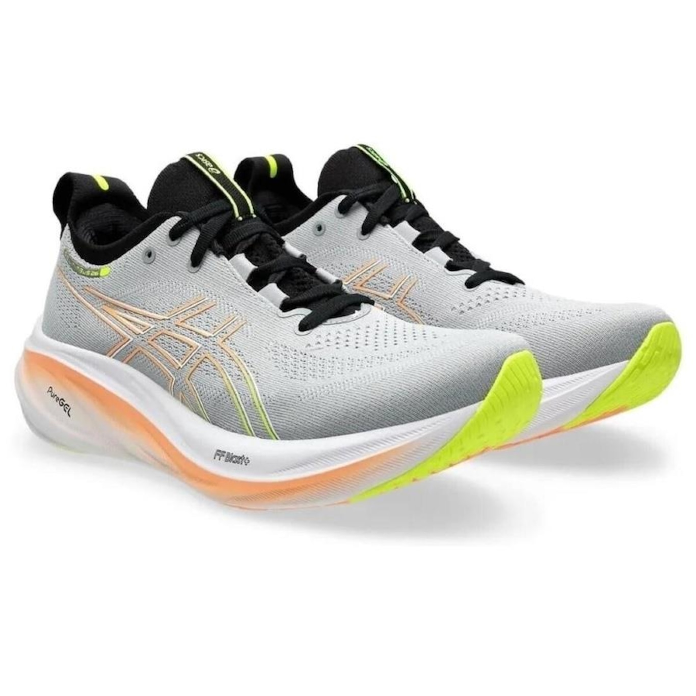 Kit Tênis Asics Gel-Nimbus 26 + 3 Pares de Meias - Masculino - Foto 2