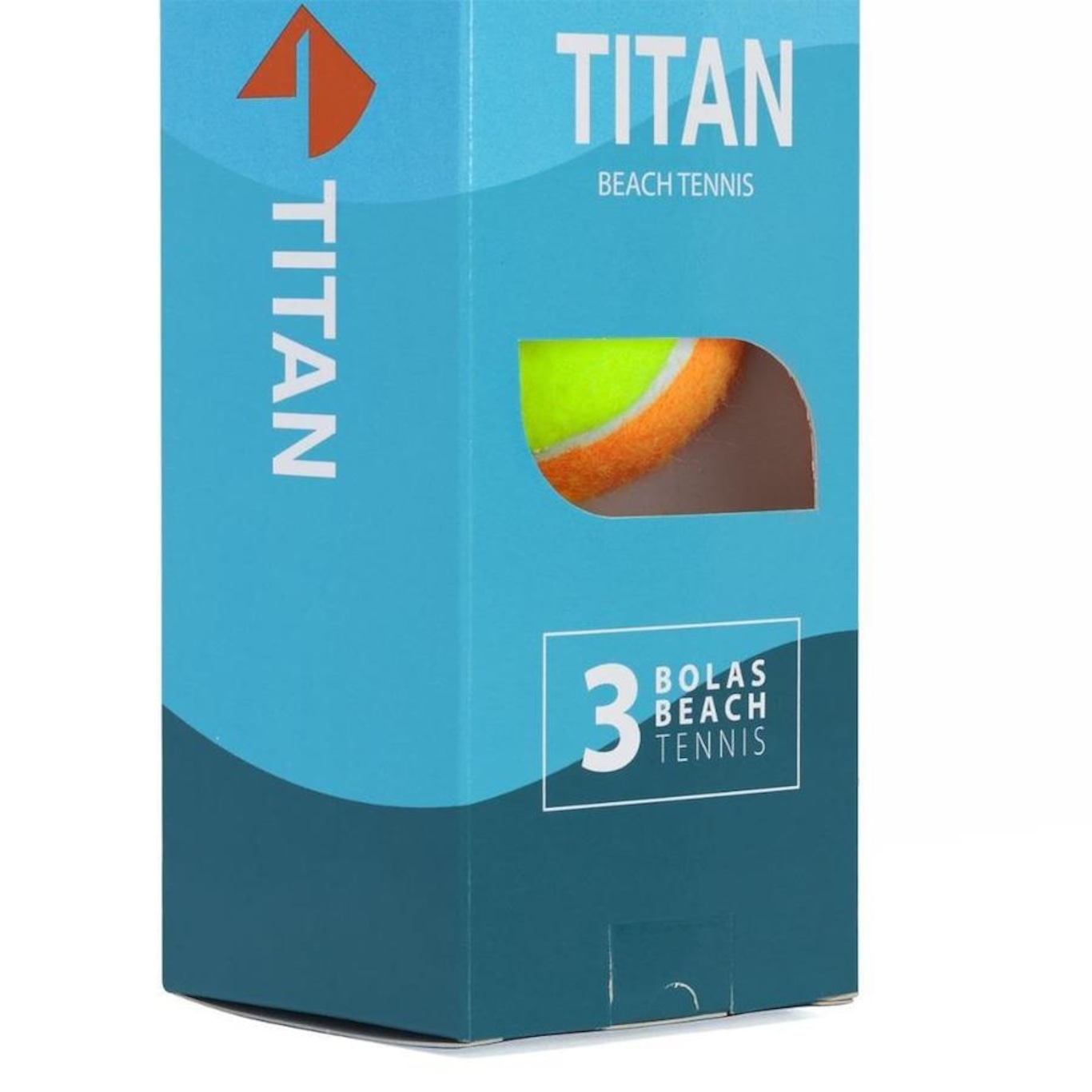 Bola de Tênis Titan Kids Estágio 2 - Pack com 03 Unidades - Foto 3