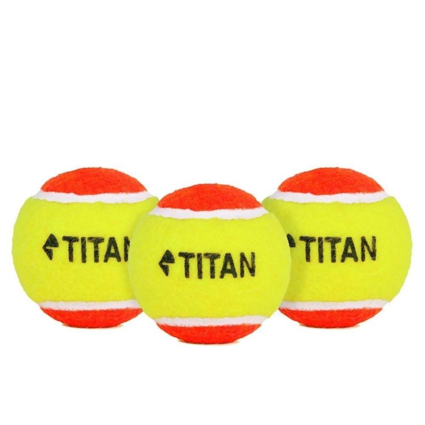 Bola de Tênis Titan Kids Estágio 2 - Pack com 03 Unidades - Foto 5