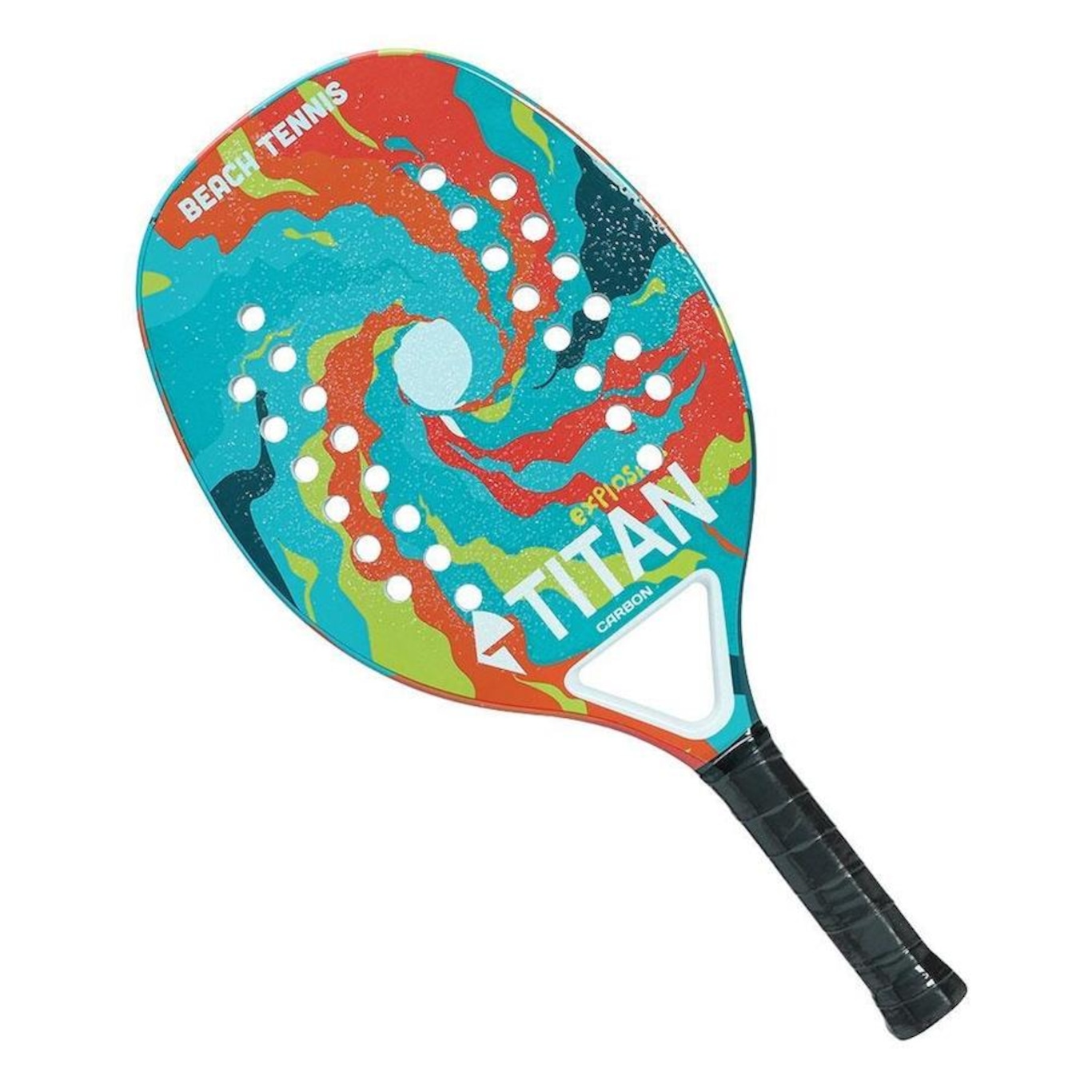 Raquete de Beach Tennis Titan Explosion 100% Carbon - Foto 1