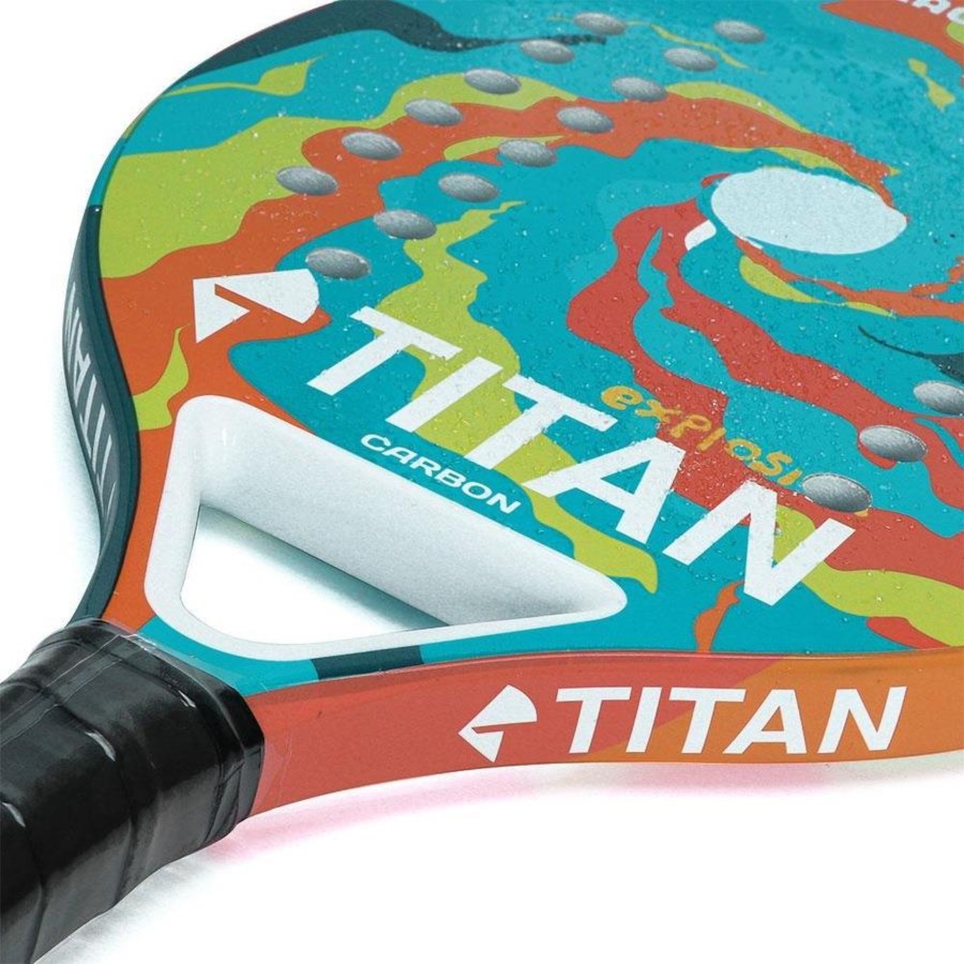 Raquete de Beach Tennis Titan Explosion 100% Carbon - Foto 3