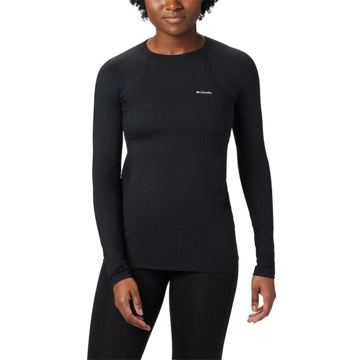 Camisa Térmica Columbia Manga Longa Baselayer Midweight Stretch II - Feminina - Foto 1