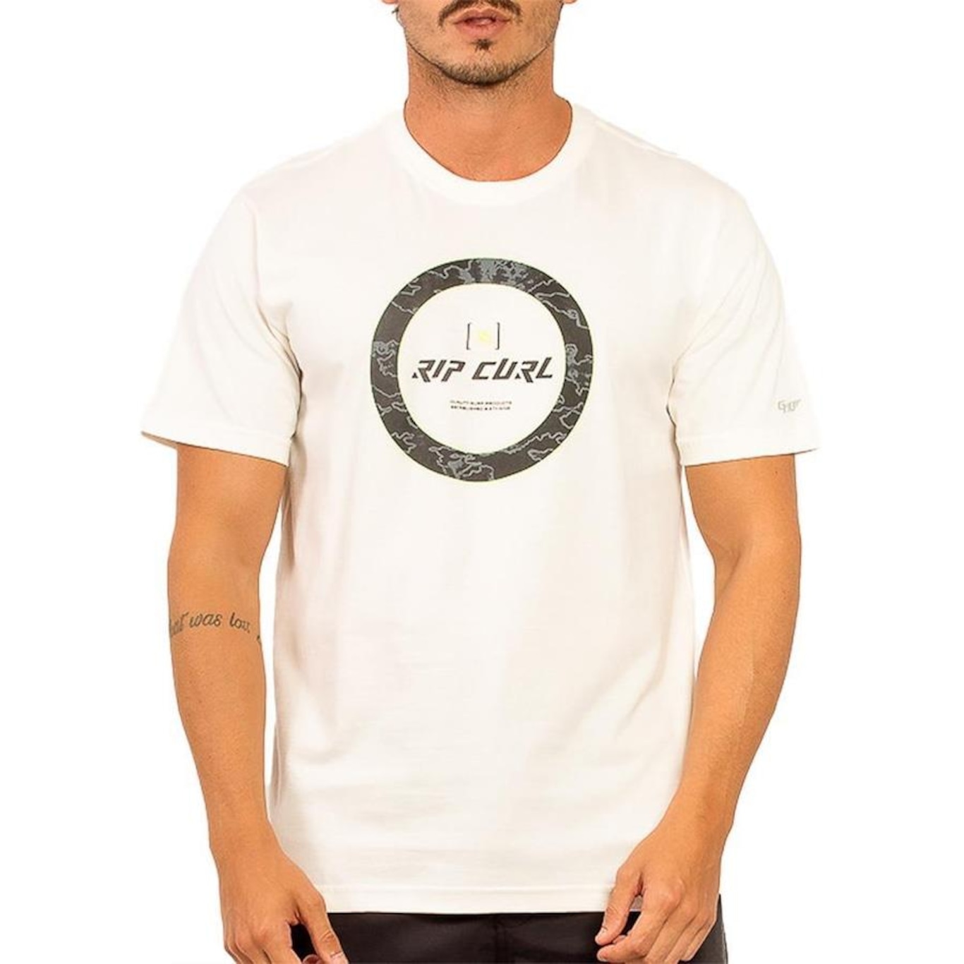 Camiseta Rip Curl Circle Gm 10 Big Wt24 Vintage - Masculina - Foto 1