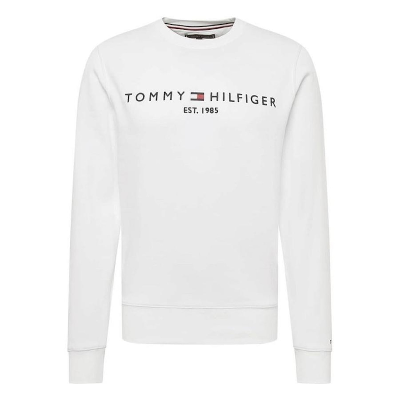 Blusão de Moletom Tommy Hilfiger Logo Sweatshirt - Masculino - Foto 1