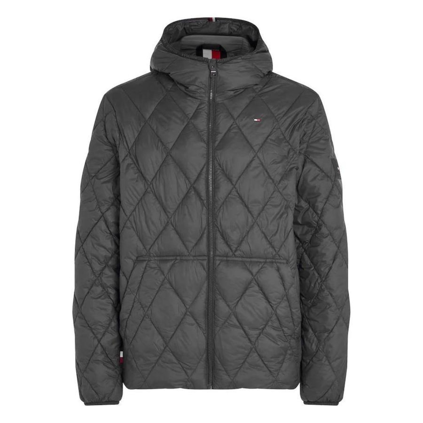 Jaqueta Puffer Tommy Hilfiger Hooded Quilted - Masculina - Foto 1