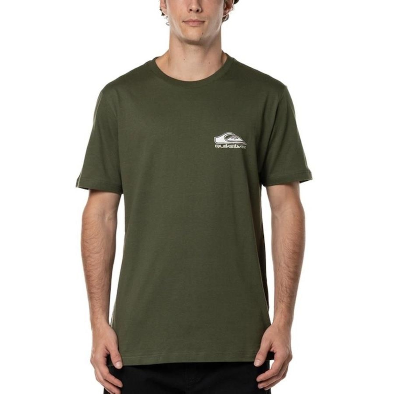 Camiseta Quiksilver Step Up - Masculina - Foto 1