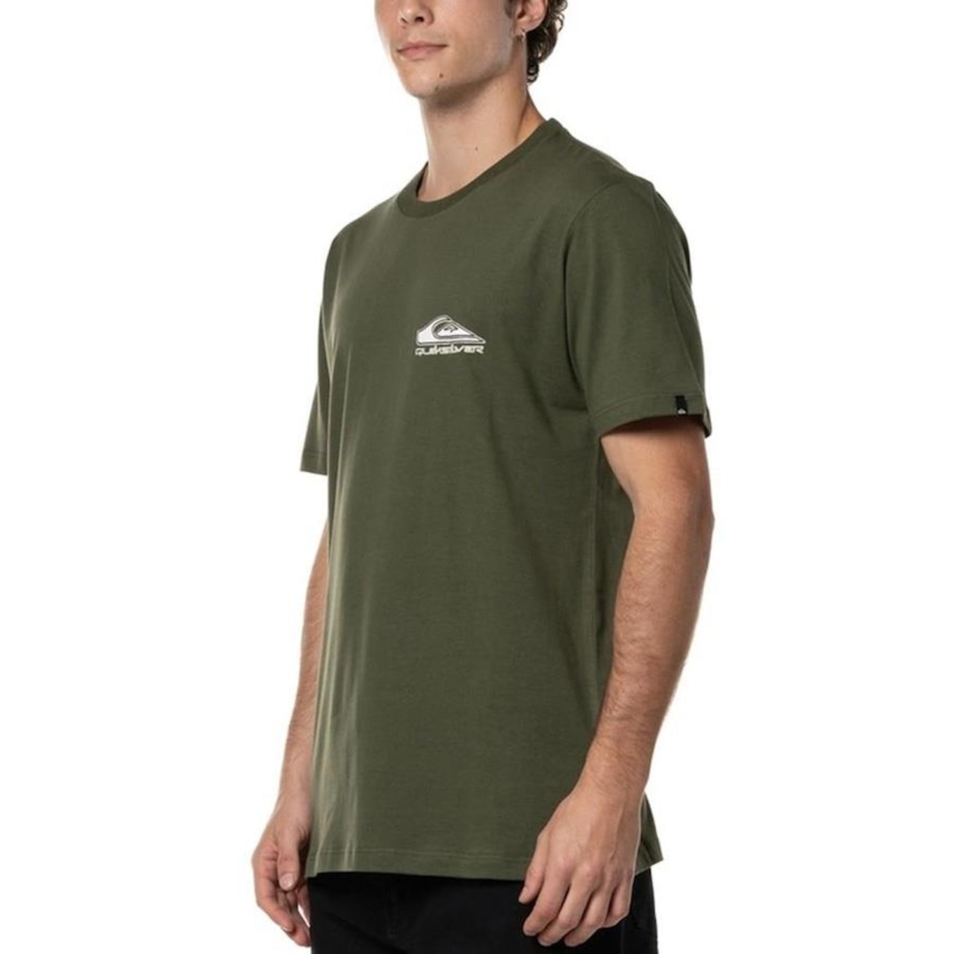 Camiseta Quiksilver Step Up - Masculina - Foto 3