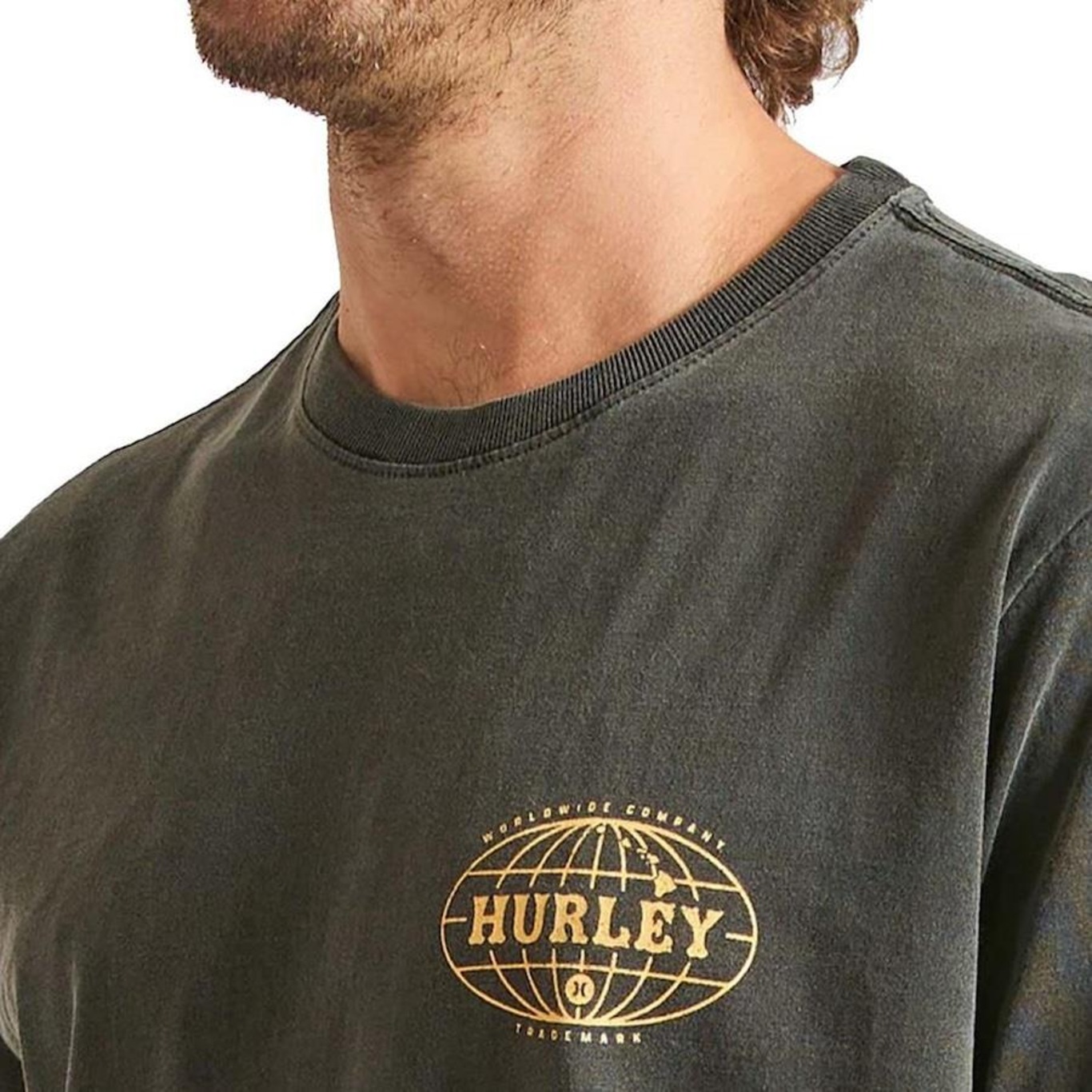 Camiseta Hurley Especial Global - Masculina - Foto 3