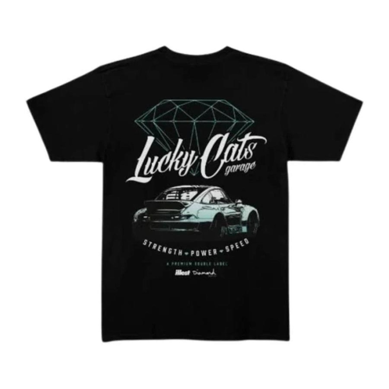 Camiseta Diamond X Illest Lucky Cats - Masculino - Foto 2