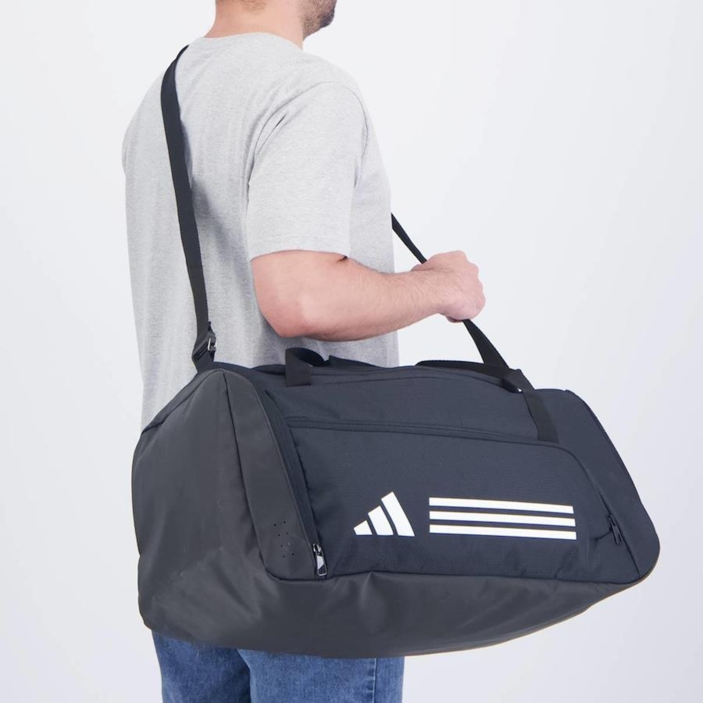 Mala adidas Duffel Treino M - Unissex - Foto 3