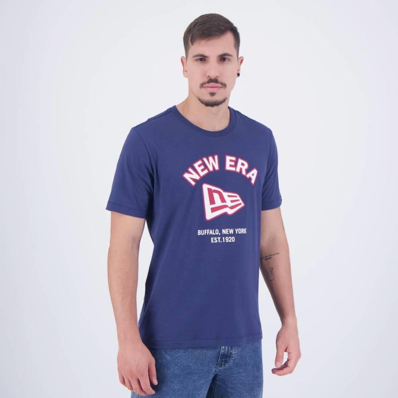 Camiseta New Era Core Branded Logo Ne - Masculina - Foto 2