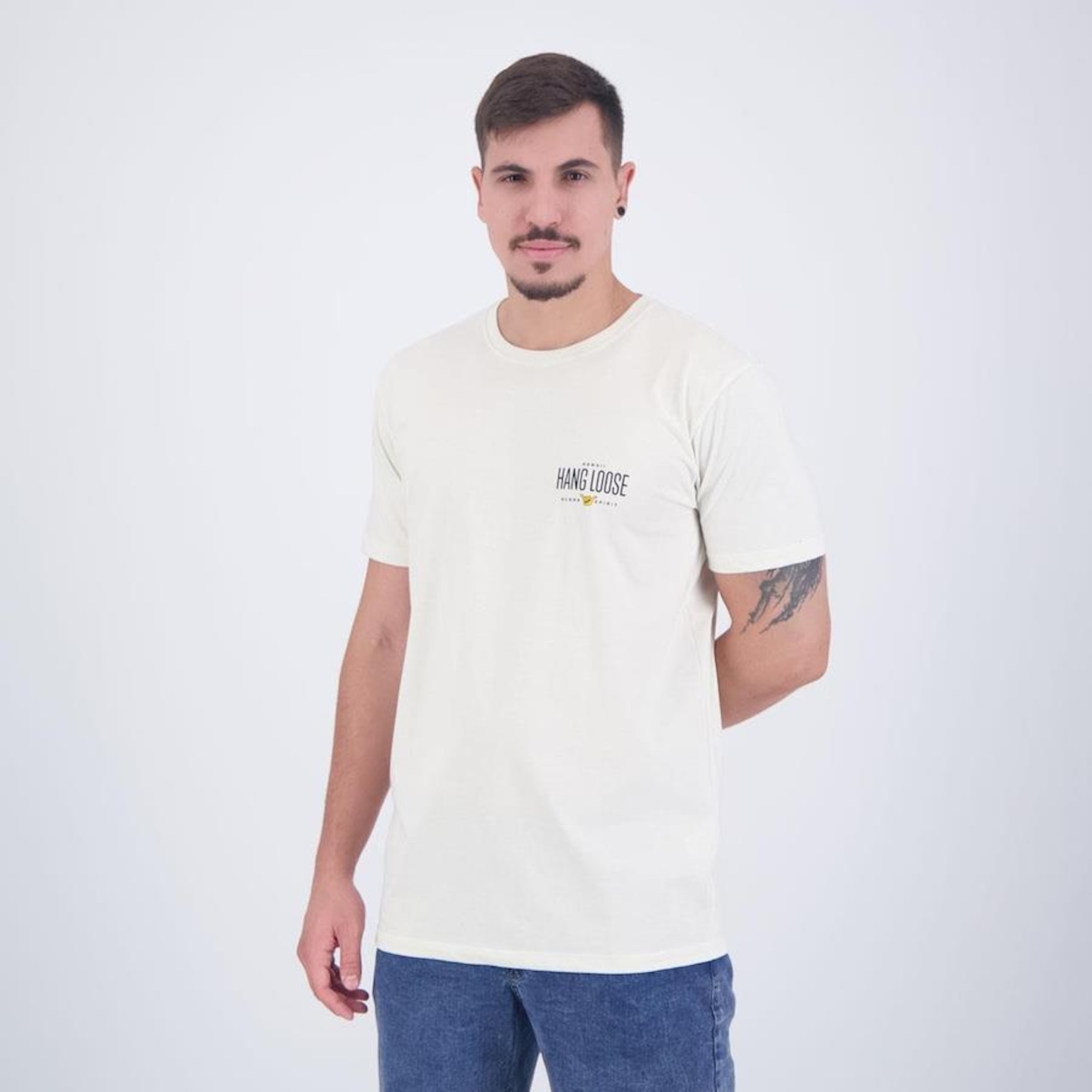 Camiseta Hang Loose Rainbow - Masculina - Foto 3