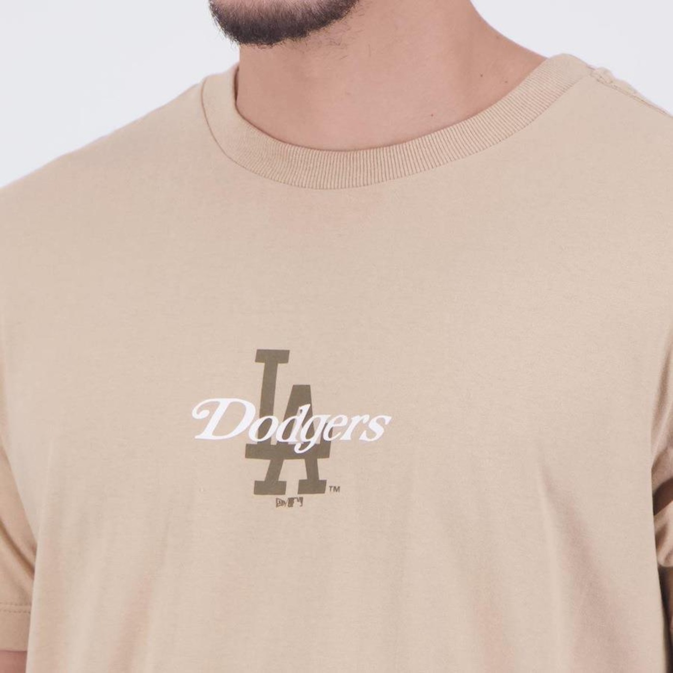 Camiseta New Era Mlb Los Angeles Dodgers Manufacturing - Masculina - Foto 5