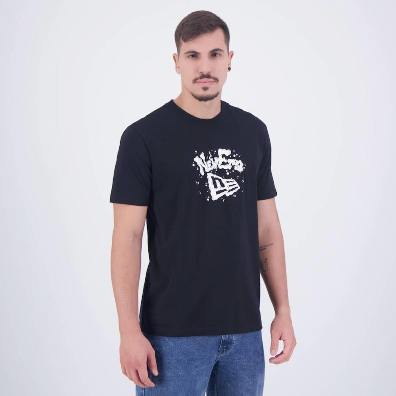 Camiseta New Era Core Logo Branded - Masculina - Foto 2