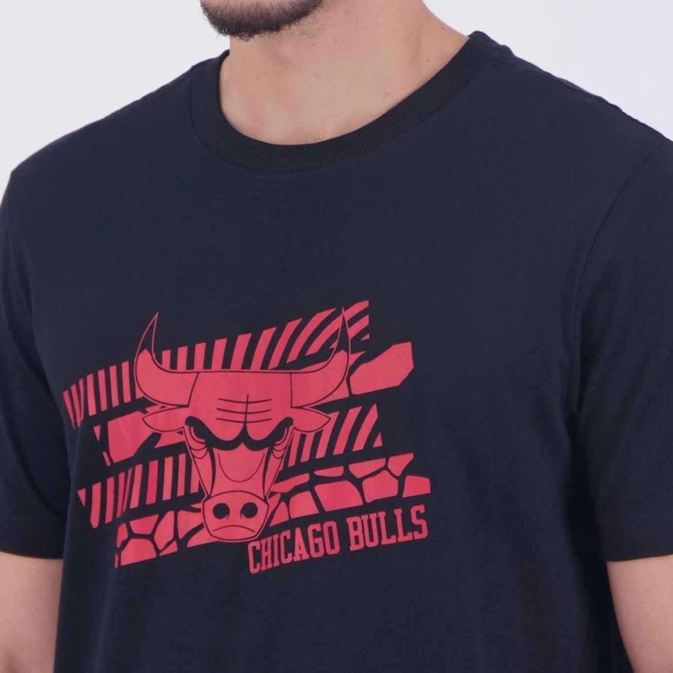 Camiseta New Era Nba Chicago Bulls Sport - Masculina - Foto 5