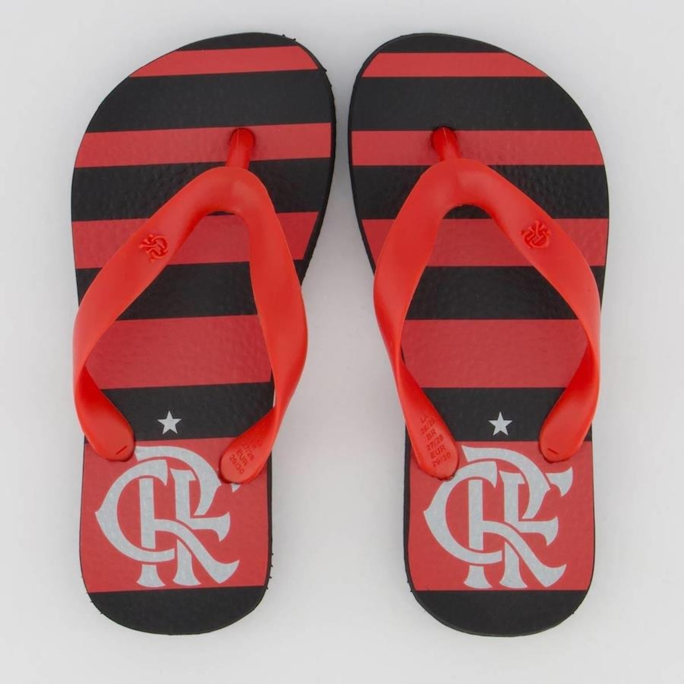 Chinelo do Flamengo Manto I 2024 Neorubber - Infantil - Foto 1