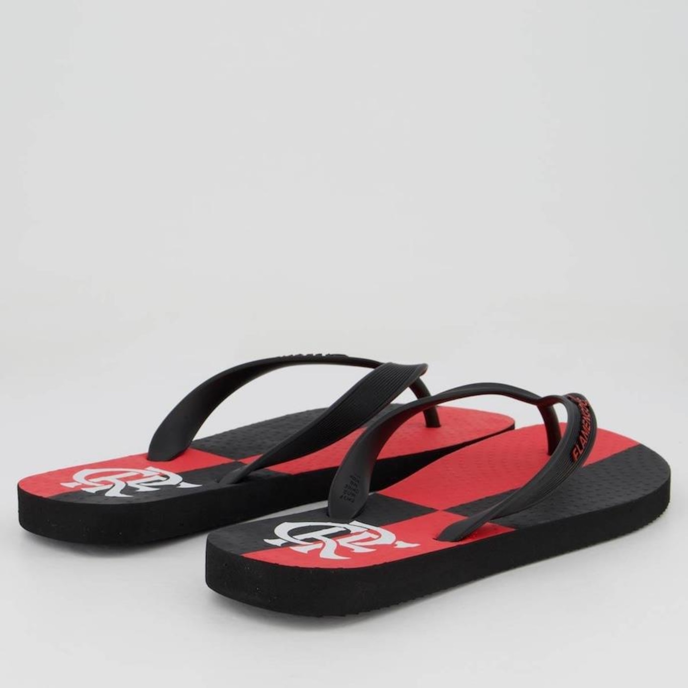 Chinelo Flamengo Manto Papagaio-Vintém Neorubber - Masculino - Foto 2