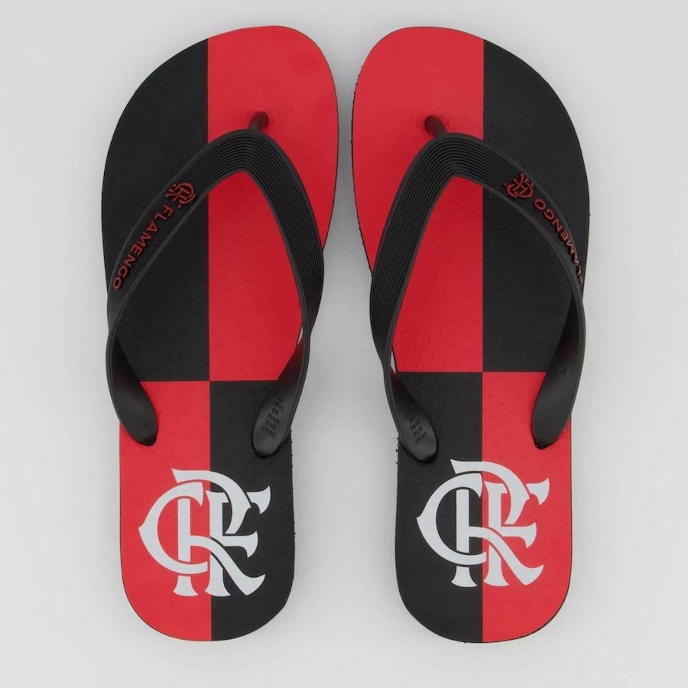 Chinelo Flamengo Manto Papagaio-Vintém Neorubber - Masculino - Foto 5