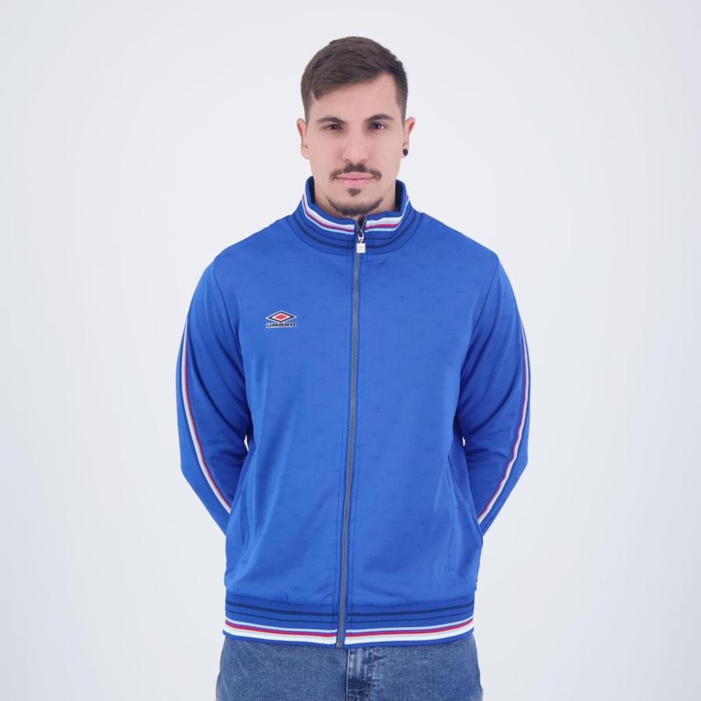 Jaqueta Umbro Monogran Anthem Regal - Masculina - Foto 1