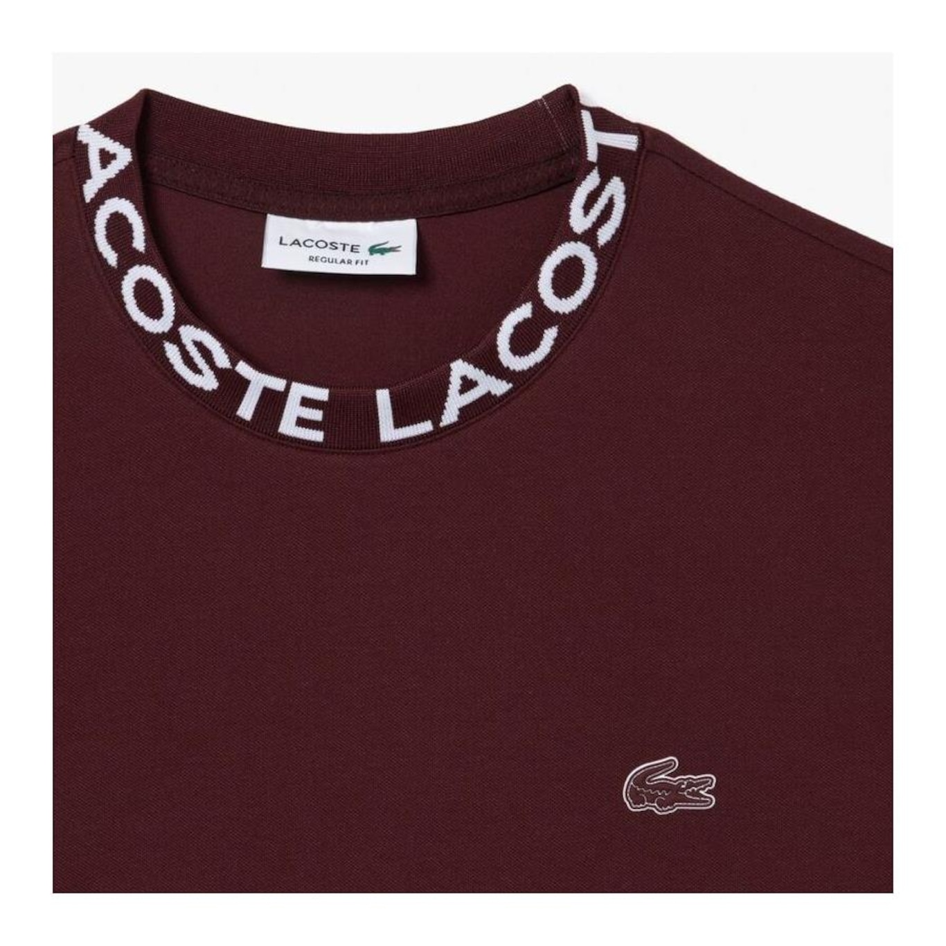 Camisa Lacoste Piqué Gola Jacquard e Logotipo - Foto 5