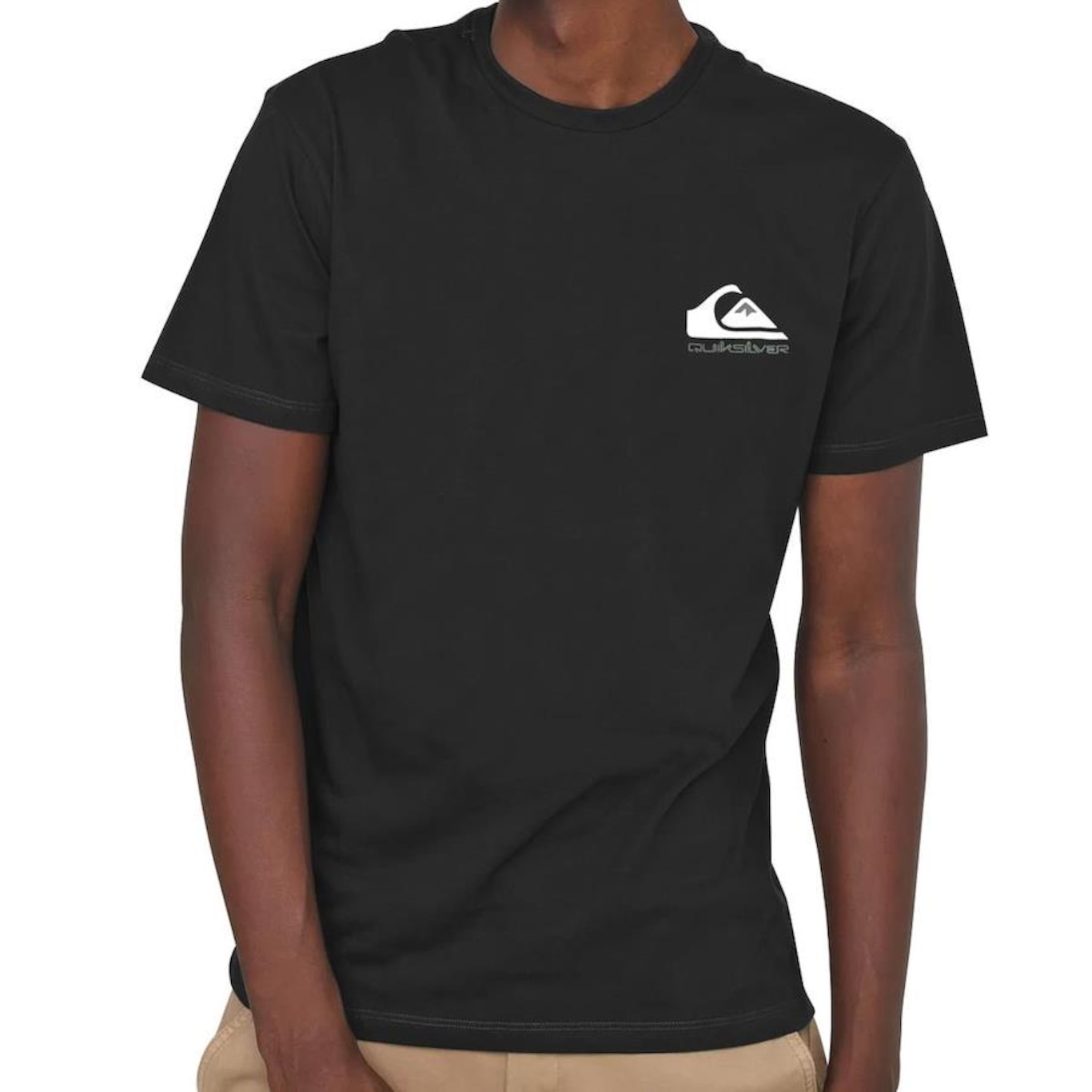 Camiseta Quiksilver Comp Logo Masculina - Foto 3