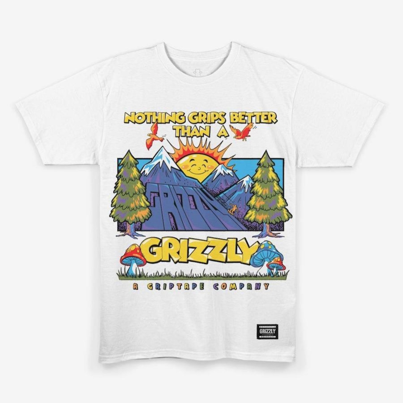 Camiseta Grizzly Sunshine Masculino - Foto 1