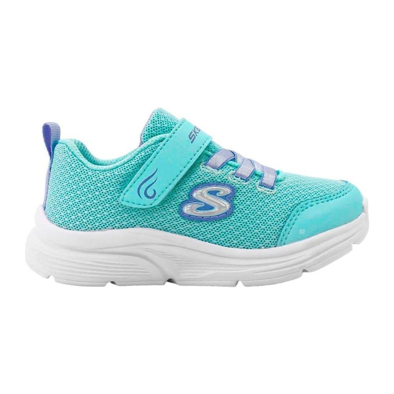 Tênis Skechers Wavy Lites - Infantil - Foto 1