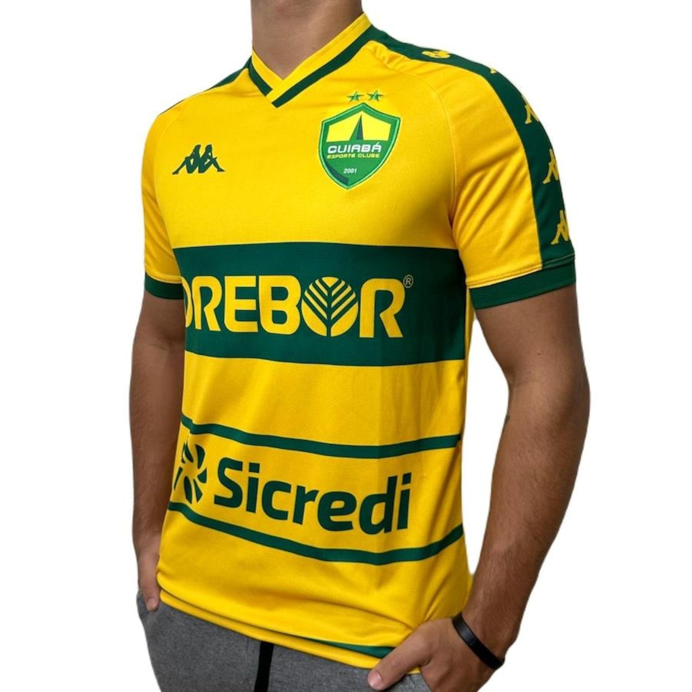 Camisa 1 do Cuiabá Kappa - Masculina - Foto 3