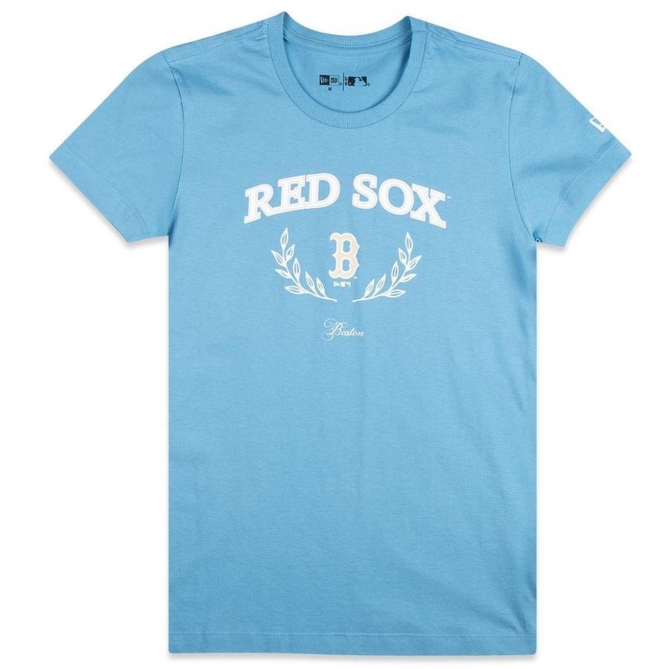 Camiseta New Era Baby Look Boston Red Sox College - Feminina - Foto 1